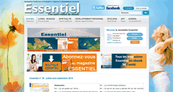 Desktop Screenshot of magazine-essentiel.com